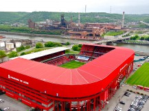 Aerial picture by drone over Standard de Liege - VDW AirDrone