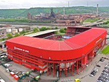 Aerial view by drone over Standard de Liege - VDW AirDrone
