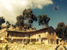 Video shooting by drone over Titicaca - VDW AirDrone